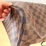 Louis Vuitton Neverfull MM Ebene Cerise Authentic Image 4