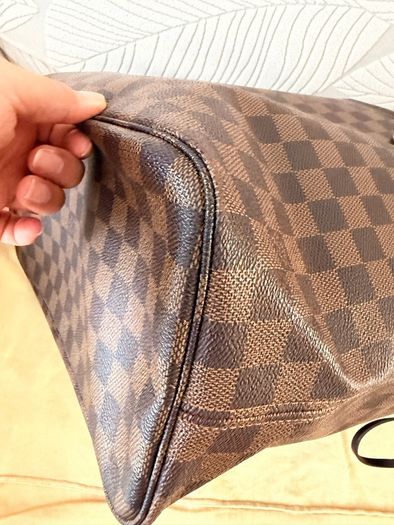 Louis Vuitton Neverfull MM Ebene Cerise Authentic