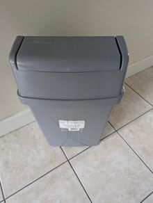 Swing bin Wham 25L grey
