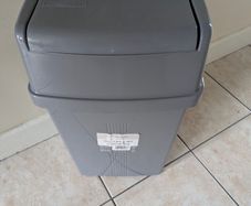 Swing bin Wham 25L grey