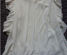 White Occasional Blouse   Size 8