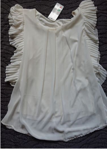 White Occasional Blouse   Size 8