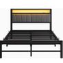 King Size Bed Base with Charging Station Image 3