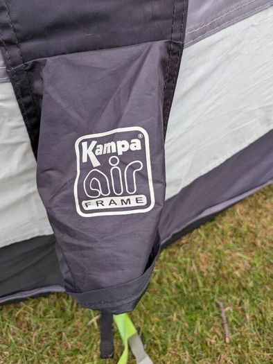 Kampa Croyde 6 Air Pro complete set up