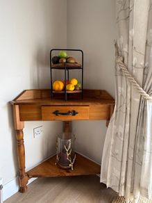 Wooden corner table