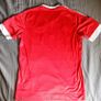 2015/16 Manchester United Adidas Home Jersey Size M Adults Image 2