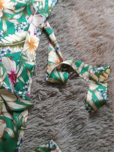 Zara floral jumpsuit