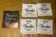 Fender Acoustic Guitar Strings Bronze ball end