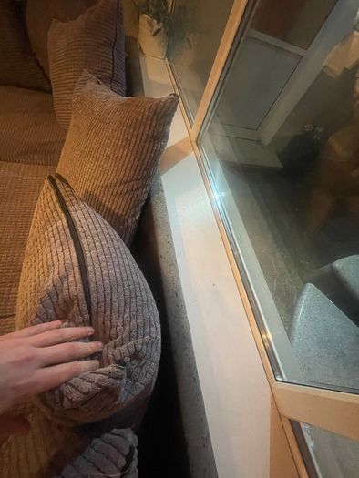 L shaped couch