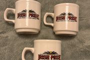 3 Vintage Irish Pride coffee cups by Carrigdhoun Pottery Ireland