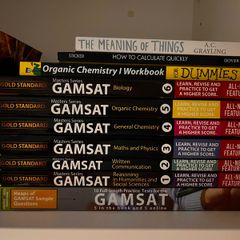 GAMSAT Gold Standard Complete Prep Bundle - Excellent Condition