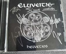 ELUVEITIE: Helvetios CD -Fully Autographed
