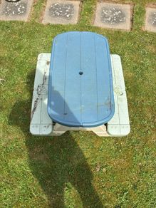 Child garden table