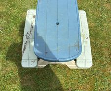 Child garden table