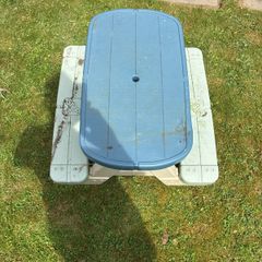 Child garden table