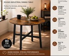 Round kitchen dining  table