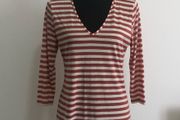 Reiss striped top- sz L