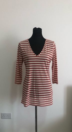 Reiss striped top- sz L