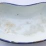 Vintage Enamel Medical Tray: Distressed Kidney-Shaped Metal Basin Image 4
