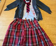 Zombie Schoolgirl Costume
