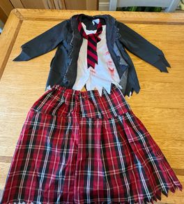 Zombie Schoolgirl Costume