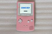 Nintendo Gameboy Color - IPS Screen - Li-Ion Battery - CGB-001 - White &amp; Pink