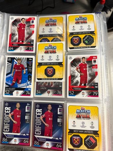 football cards + binders (offers Welcome )