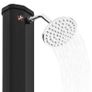 Outdoor Solar Shower with Shower Head and Faucet 35 L Black Image 2