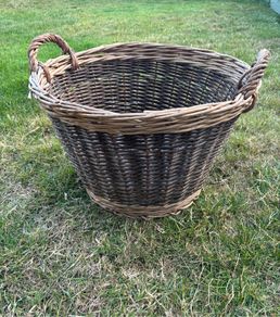 Log Wicker Basket