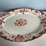Reduced Powell Bishop and Stioner antique xxl English Ironstone 20 inch oriental ivory platter Image 2