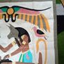 Egyptian applique tapestries wall hangings Image 2