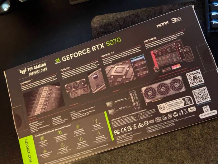 GeForce RTX 5070 12GB Card
