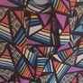 Nwt Jolie Moi Abstract Dress Uk 16 Image 2