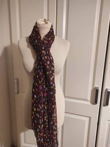Brand new polka dot scarf