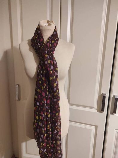 Brand new polka dot scarf