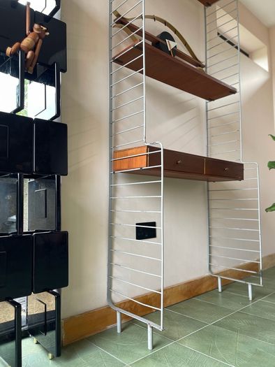 ladderax mid century modern shelving vintage retro