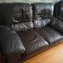Leather Sofa - two seater x2 Image 2