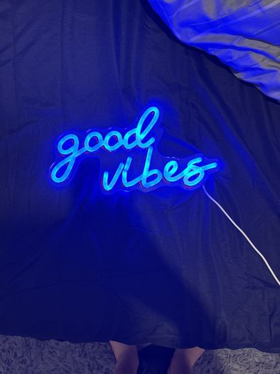 Cool vibes blue light