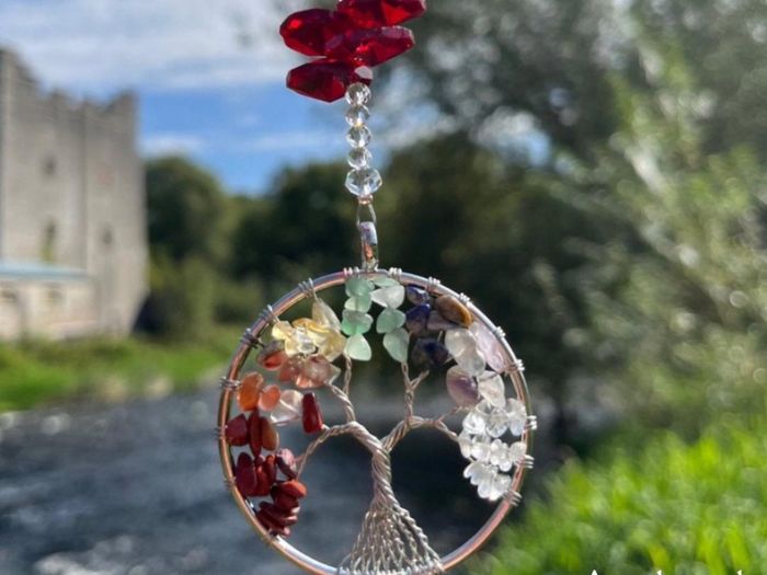 Suncatchers, Crystal, Gemstone, Birthstone, Guardian Angel Sun Catchers