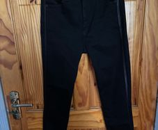Calvin Klein Jeans High Rise Skinny Ankle jeans in black denim W29