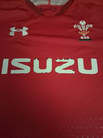 Wales Jersey. Official Under Armour Wales Rugby Home Jersey.Collect In Dublin Or Receive Via Post.