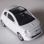 Diecast Model Fiat 500 2007 White - Collectable Motorama 1:43 Image 4