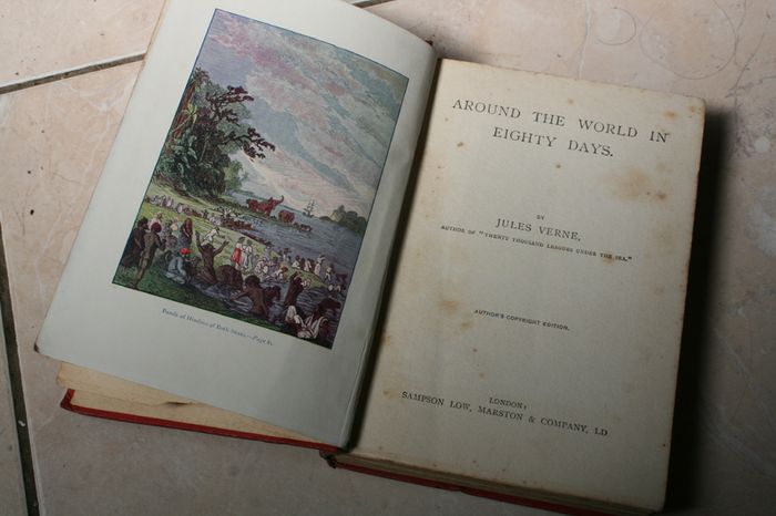 JULES VERN Michael Strogoff The Courier of the Czar by Jules Verne - 1st British - 1877 -Vintage "Around the world in 80 days" Jules Verne