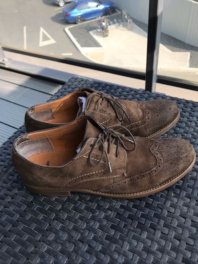 clarks man leather shoes