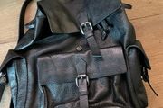 Women's bag backpack Clarks Genuine leather black colour Brand new