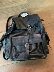 Women's bag backpack Clarks Genuine leather black colour Brand new