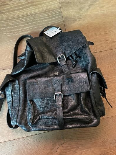 Women's bag backpack Clarks Genuine leather black colour Brand new