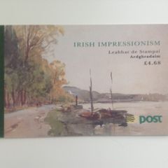 Ireland stamps, 1993 Irish Impressionist Painters booklet