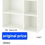 Shelving Unit 4 Shelves White Image 7