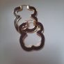 Bear silhouette earrings Image 3